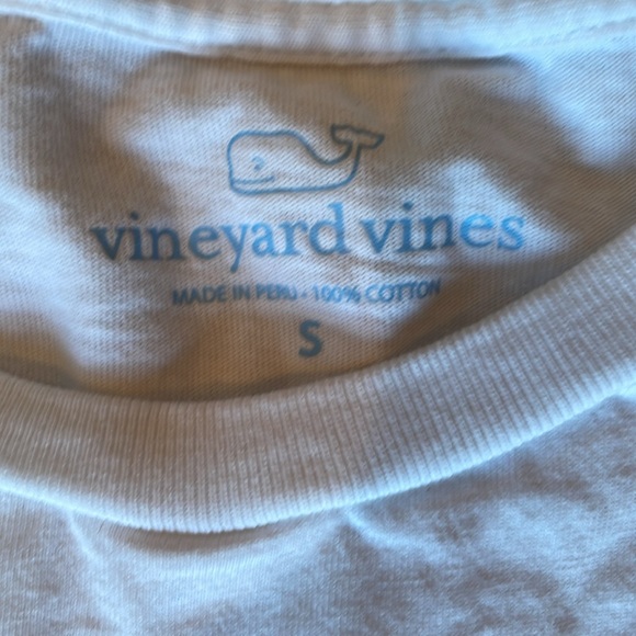 Vineyard Vines long sleeve T-shirt, Men’s S, white, Lax - Picture 3 of 4